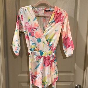 Floral romper